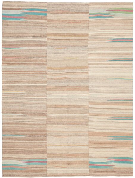 Tappeto Kilim Persia Astratto Beige Marrone 160x220 Cm