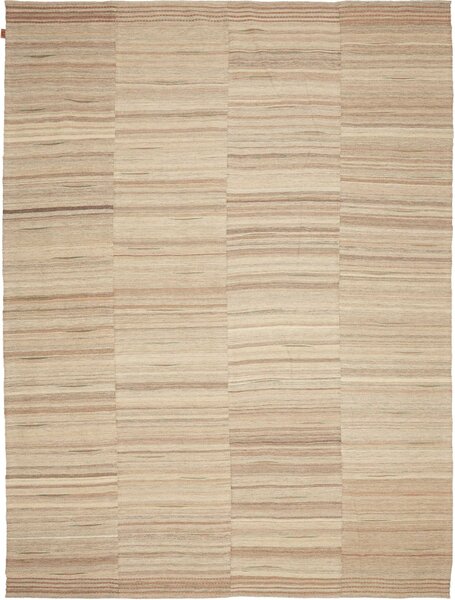 Tappeto Kilim Persia Astratto Beige Marrone 225x305 Cm