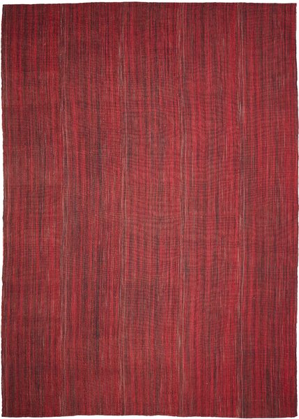 Tappeto Kilim Persia Astratto Rosso Marrone 251x352 Cm