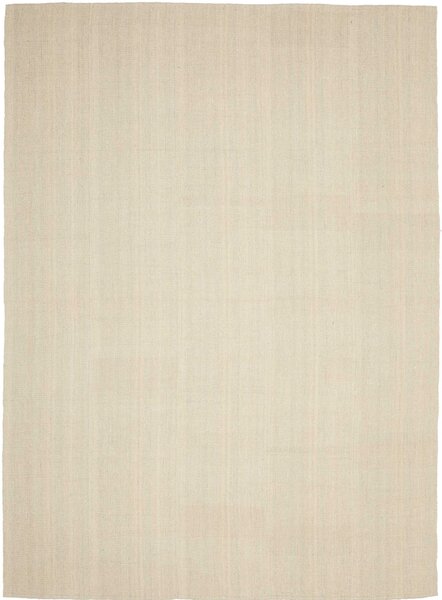 Tappeto Kilim Persia Tinta Unita Beige Chiaro 214x297 Cm