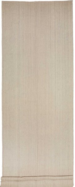 Tappeto Kilim Persia Tinta Unita Beige Naturale Chiaro 177x535 Cm