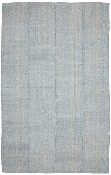 Tappeto Kilim Persia Astratto Azzurro Cielo Crema 190x306 Cm