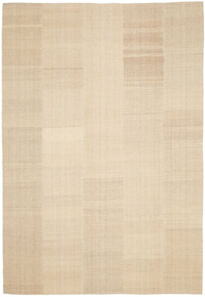 Tappeto Kilim Persia Tinta Unita Beige Naturale 206x300 Cm