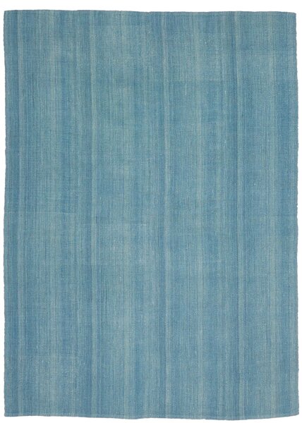 Tappeto Kilim Persia Astratto Azzurro Cielo 171x235 Cm