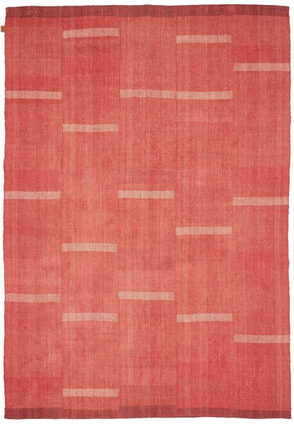 Tappeto Kilim Persia Astratto Terracotta Beige 208x297 Cm
