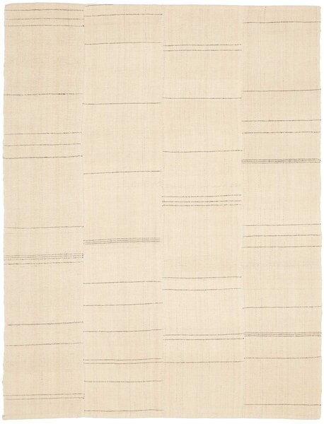 Tappeto Kilim Persia Astratto Crema Ecrù 167x225 Cm