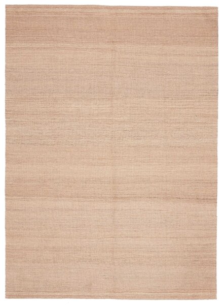 Tappeto Kilim Persia Tinta Unita Beige Chiaro Naturale 171x237 Cm