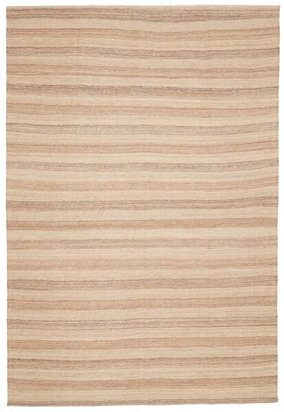 Tappeto Kilim Persia Astratto Beige Marrone Chiaro 207x308 Cm