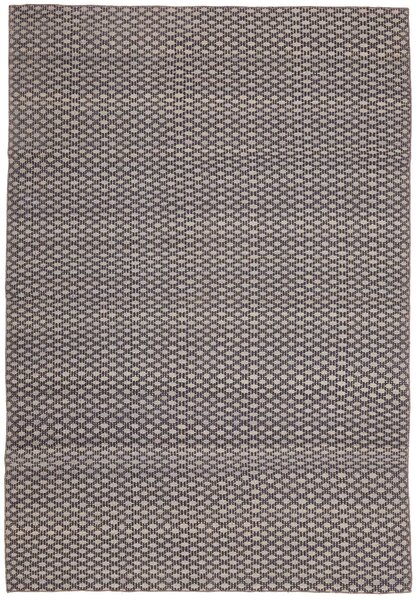 Tappeto Kilim Plain Persia Astratto Grigio Chiaro Antracite 202x304 Cm