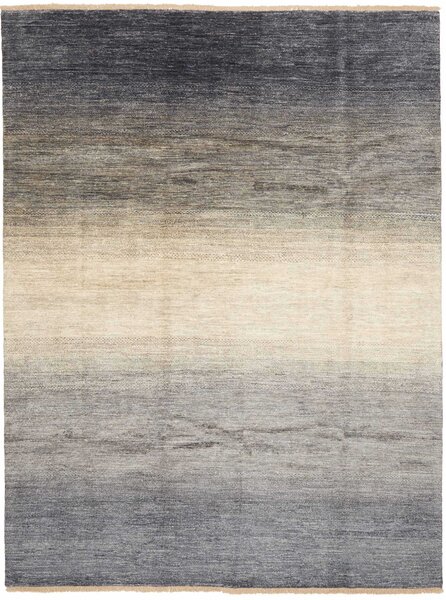 Tappeto Shayan Pakistan Astratto Grigio Beige 202x265 Cm