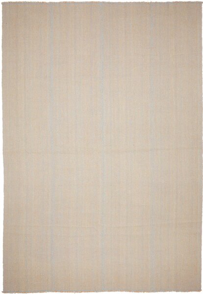 Tappeto Mani Persia Astratto Beige Azzurro Chiaro 267x383 Cm