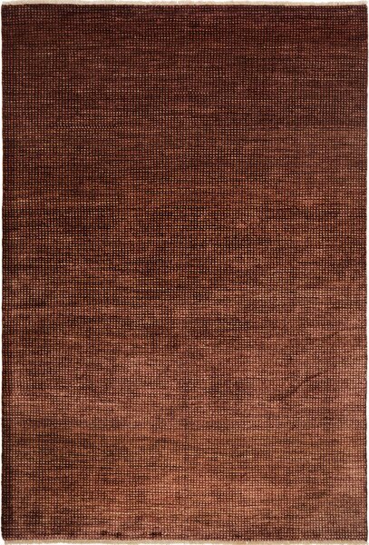 Tappeto Shayan Pakistan Astratto Terracotta Scuro 173x257 Cm