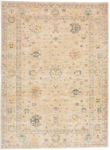 Tappeto Malka Pakistan Geometrico Beige Policromo 168x232 Cm