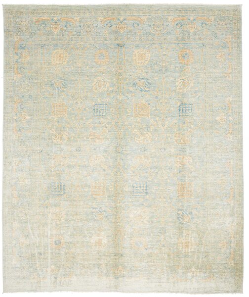 Tappeto Zigler Fine Pakistan Medaglione Acquamarina Beige 238x295 Cm