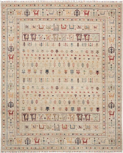 Tappeto Rubin Pakistan Astratto Beige Policromo 205x249 Cm
