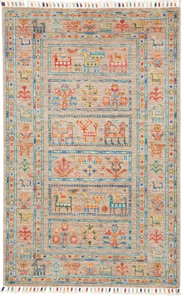 Tappeto Rubin Pakistan Astratto Beige Policromo 82x128 Cm