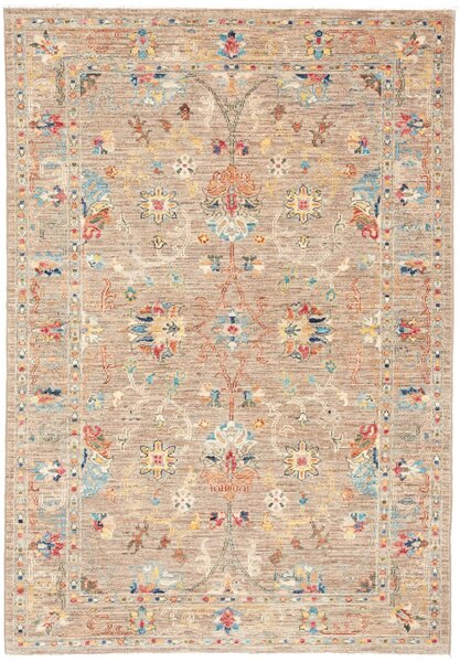 Tappeto Zigler Fine Pakistan Medaglione Beige Policromo 101x150 Cm