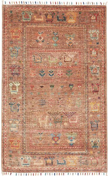 Tappeto Rubin Pakistan Astratto Terracotta Policromo 79x125 Cm