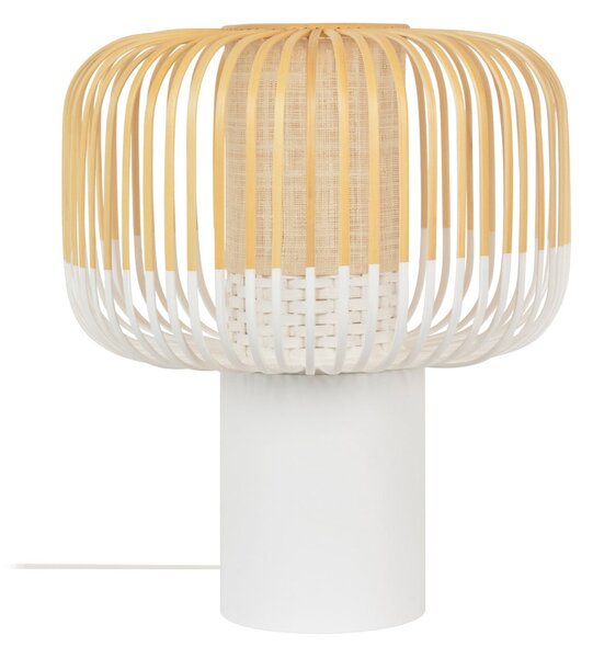 Lampade da tavolo Forestier, Bamboo, Bianco, Soggiorno, Bambù, Design