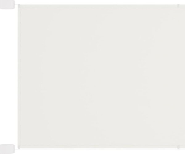 Paravento Verticale Bianco 140x420 cm Tessuto Oxford