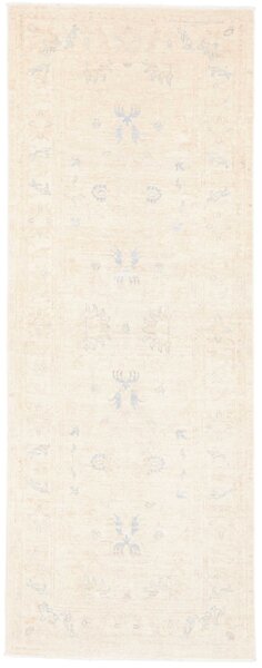 Tappeto Zigler Fine Pakistan Astratto Crema Azzurro 76x197 Cm