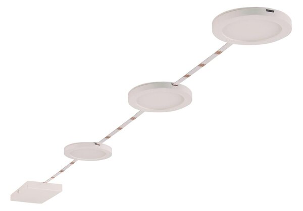 Set da 3 pezzi Faretto da incasso LED Visby tondo bianco, foro incasso 9 cm luce bianco naturale