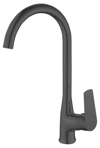 Miscelatore da cucina LOTTA, nero opaco