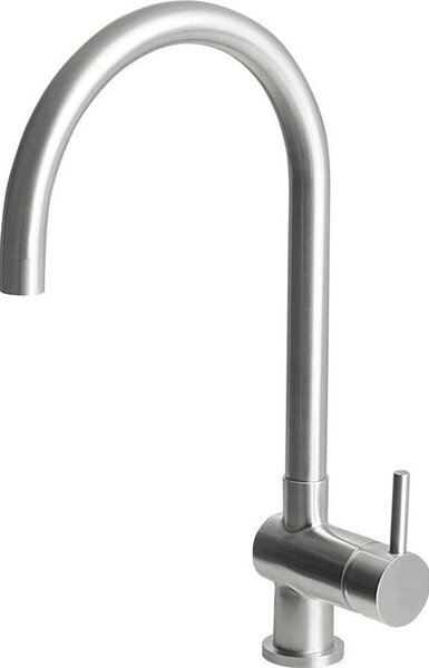 Rubinetto da cucina PE, acciaio inox opaco