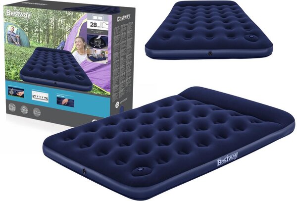 Materasso ad aria con pompa 191 X 137 X 28 cm Bestway 67225