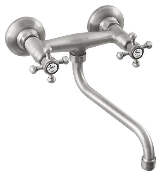 Sapho Reitano Rubinetteria Antea - Miscelatore per lavabo, nichel 3068