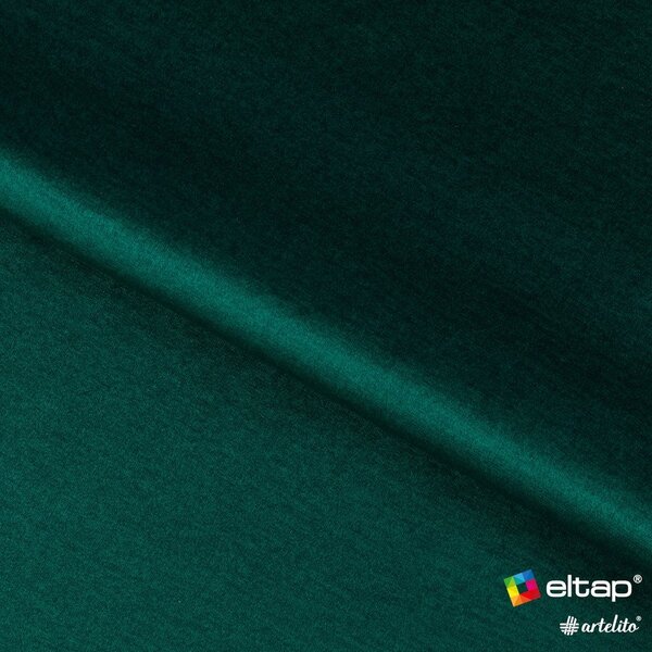 Divano verde allungabile e rivestimento in velluto 261 cm Laurence – ELTAP