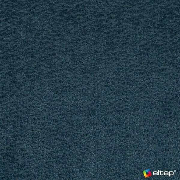 Divano angolare blu allungabile/con contenitore (con penisola a destra/con chaise lounge) con rivestimento in bouclé Felro – ELTAP