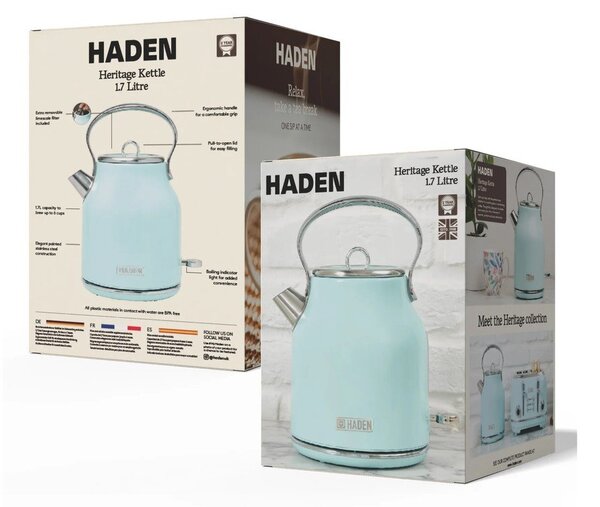 Bollitore blu Heritage - Haden
