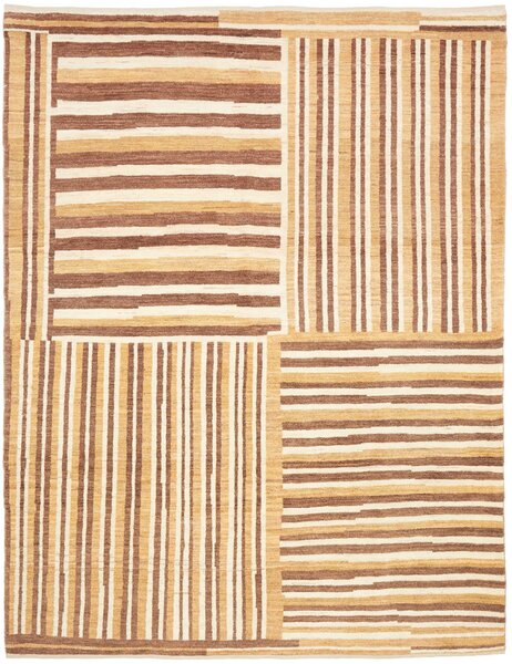 Tappeto Gabbeh Fine Persia Geometrico Marrone Beige 177x234 Cm