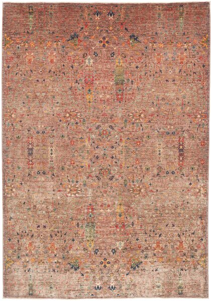 Tappeto Shahi Fine Pakistan Floreale Terracotta Multicolore 205x294 Cm