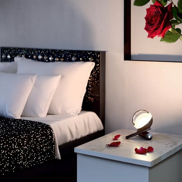Abat-jour linea light sinfonia ca148fbbwdi 3000k led 645lm dimmerabile nero - Linea Light Group