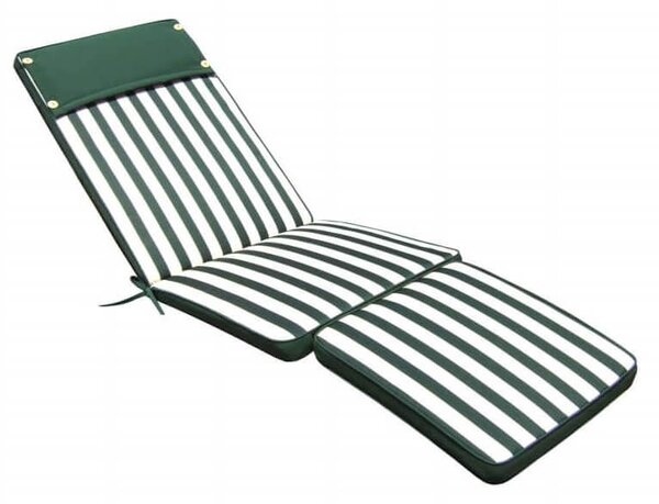 STRAND - cuscino sdraio con doppia cucitura idrorepellente a righe