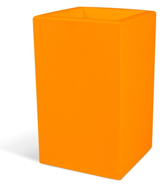 Fioriera, porta vaso h50 OASI Dimensione 30x30x h 50 cm per uso interno esterno peso 2 kg colore Ocra