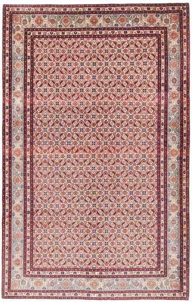 Tappeto Moud Persia Floreale Rosso Crema 153x245 Cm