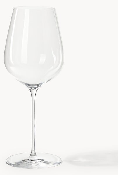 Set di 4 bicchieri da vino bianco in cristallo Galilee