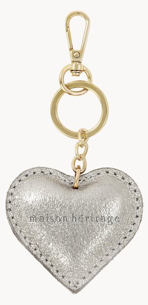 Portachiavi in pelle scamosciata fatto a mano Love Locker