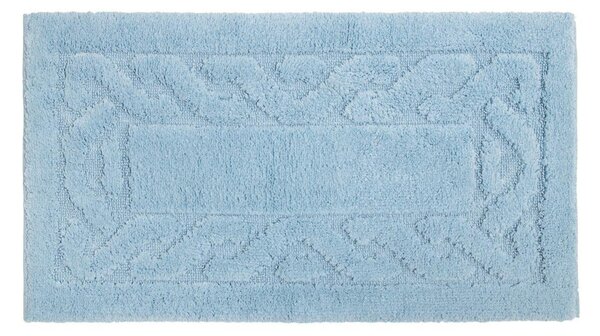 Set di tappetini rettangolare Dalì in cotone azzurro 110 x 55 cm