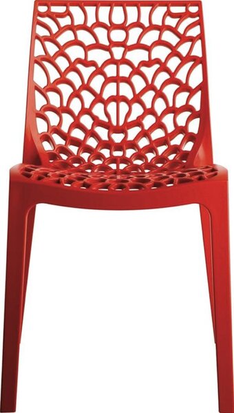Grandsoleil Sedia Diadem - Plastica - Rosso