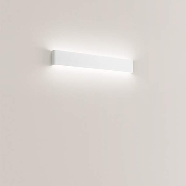 Applique In Metallo Moderna Way Bianco Led 61Cm