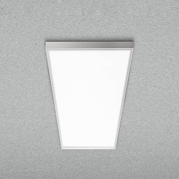 Sigor Pannello LED Fled, Bianco / Opale, Soggiorno / Sala da pranzo, Plastica, Moderno, Plafoniera LED