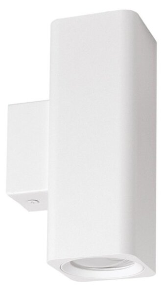 Applique moderna gea led gap540 gu10 led alluminio bianco - Gea Led