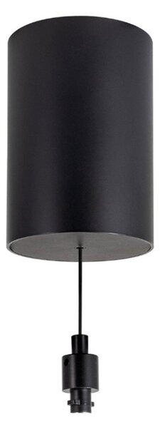 Sospensione moderna gea led gso151+gki150 led metallo nero - Gea Led