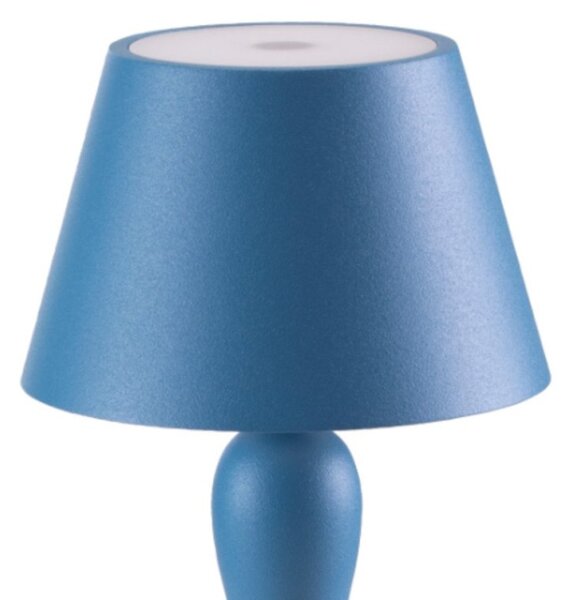 Abat-jour ricaricabile sovil illuminazione frida 97902 07 led ip54 batteria alluminio termoplastico - Sovil Illuminazione