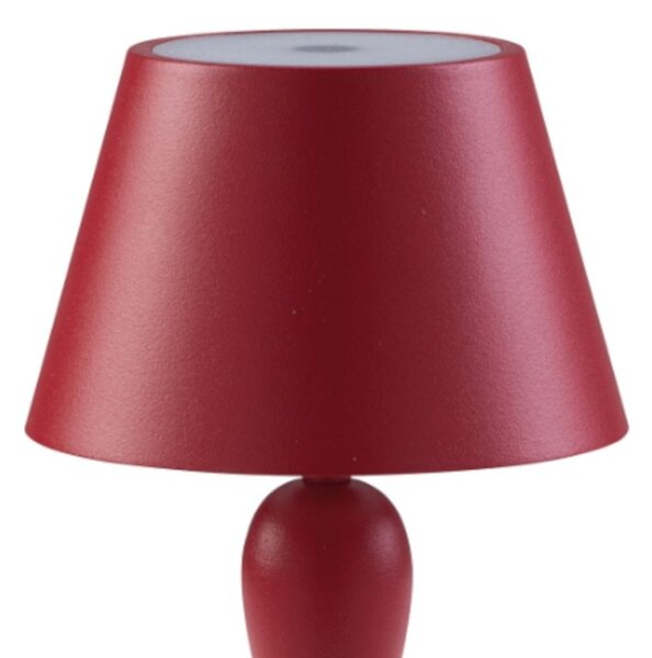 Abat-jour ricaricabile sovil illuminazione frida 97902 03 led ip54 batteria alluminio termoplastico - Sovil Illuminazione