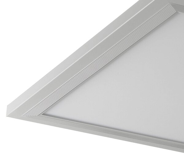 Briloner Pannello LED di Piatto, sensore, 119,5 x 29,5 cm Piatto, Bianco / Opale, Corridoio, Metallo, Moderno, Plafoniera